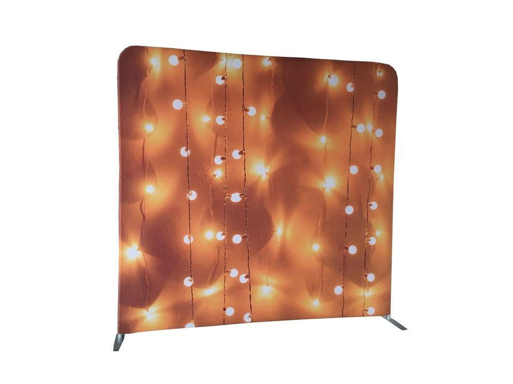 8x8 Stretch Fabric Backdrop *FRAME INCLUDED* - Photo Booth Startup